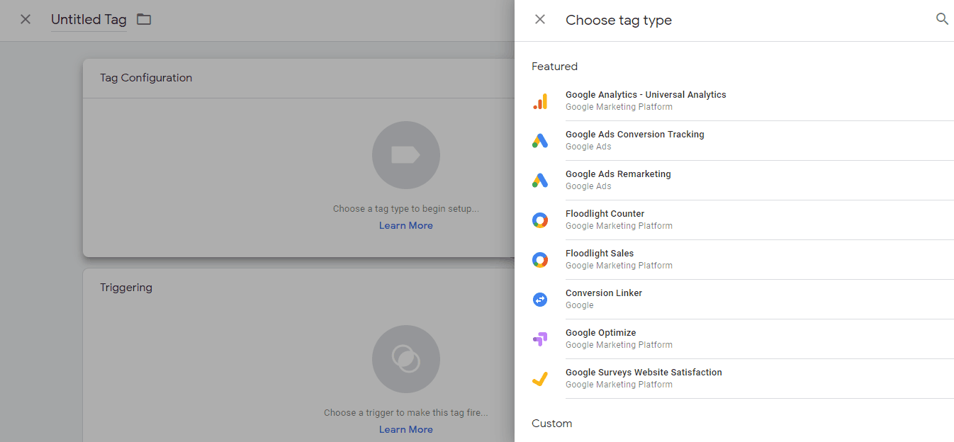 Tag Configuration trên Google Tag Manager