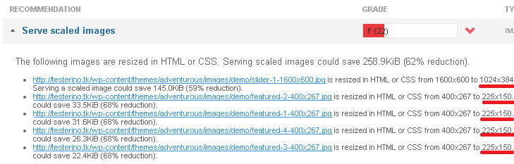 Tăng tốc Website – Sử dụng Scaled Images