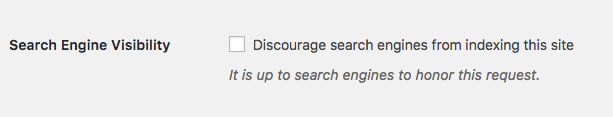 search engine visibility