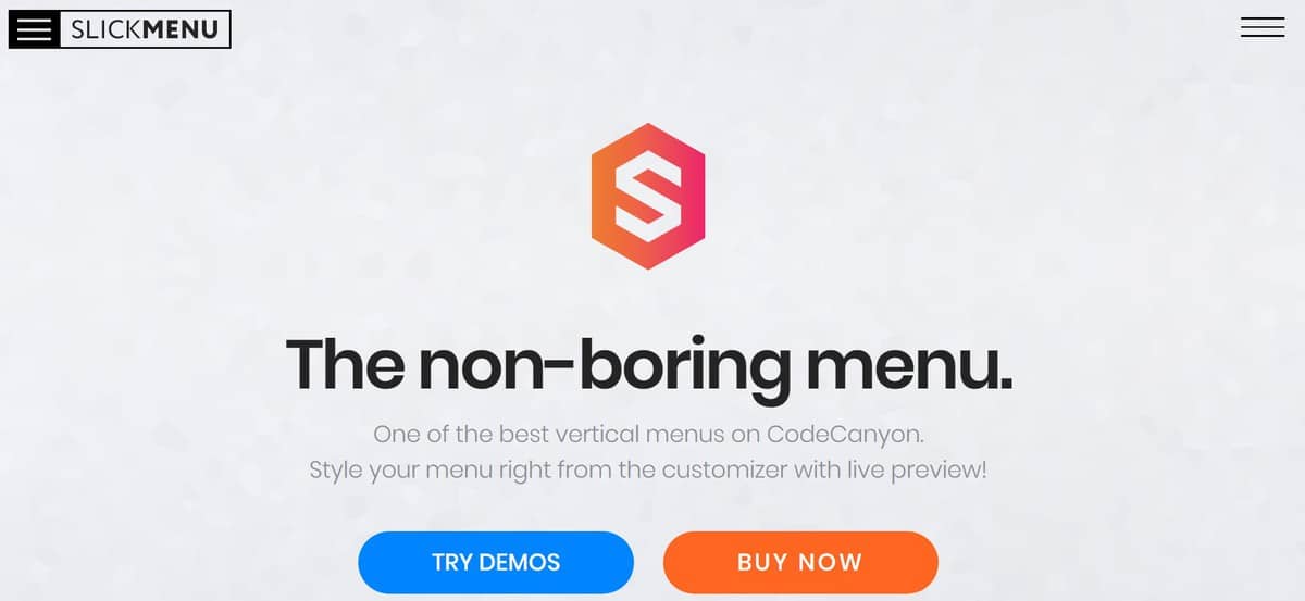 slick menu hỗ trợ tạo menu đa cấp trong WordPress