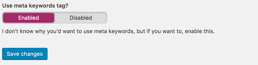 Sử dụng meta keywords trong yoast