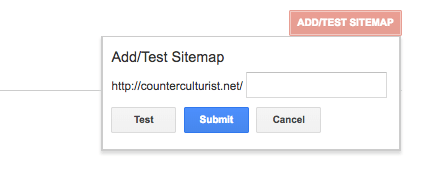 submit sitemaps