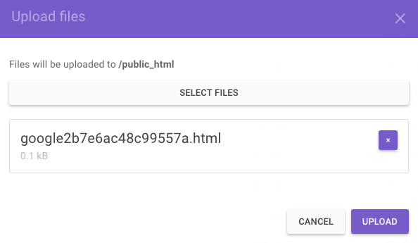 Tải xác thực chủ sở hữu trên google search console