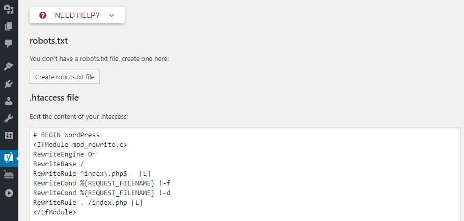 tạo robots.txt