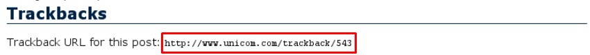 trackback là gì