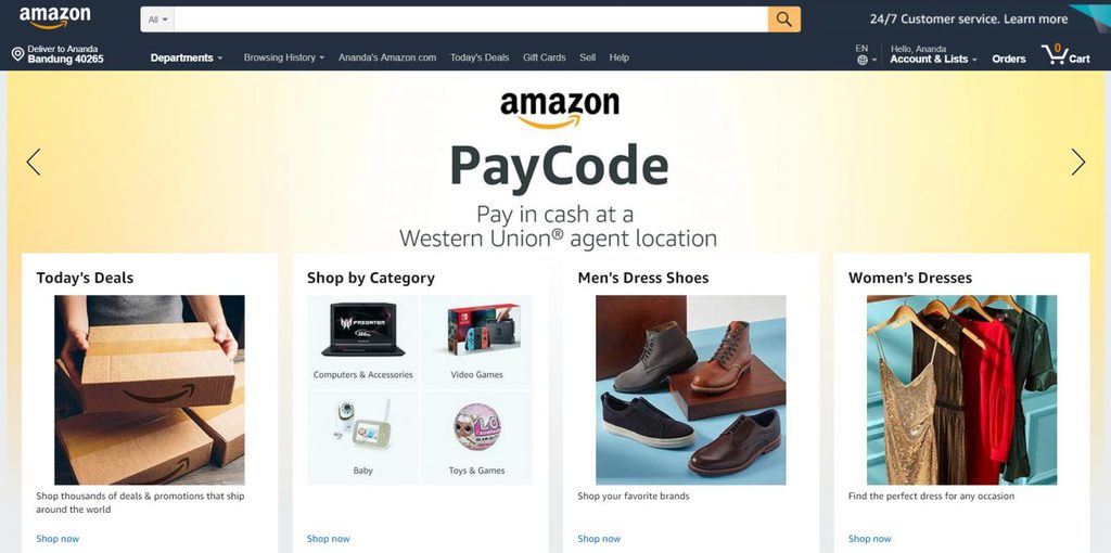 trang ecommerce ab testing