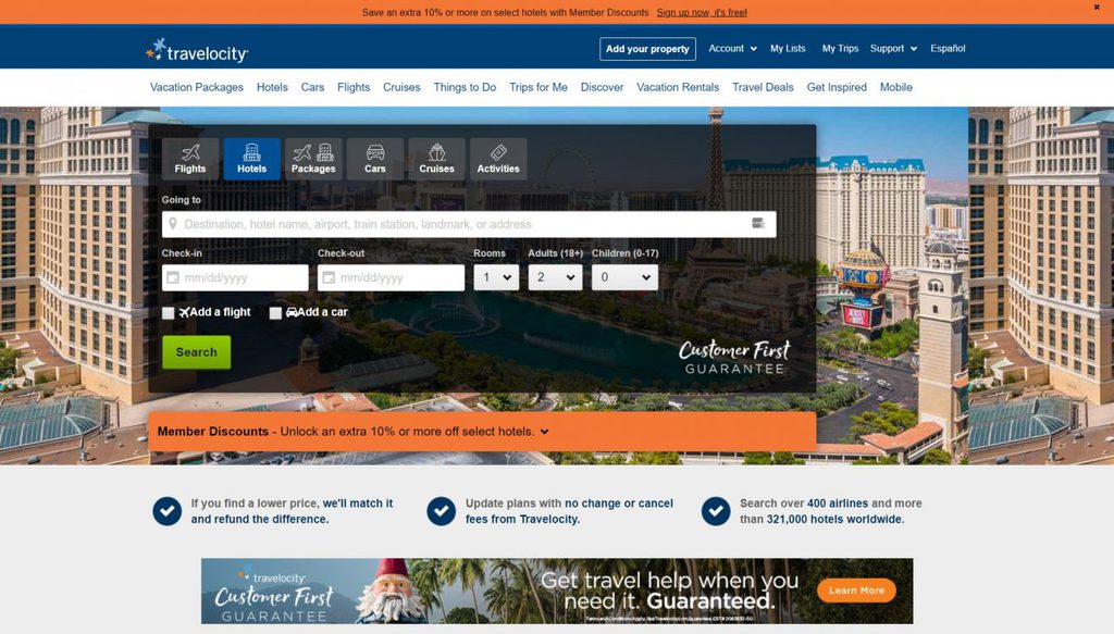 travelocity ab testing