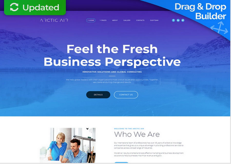 template website builder 10