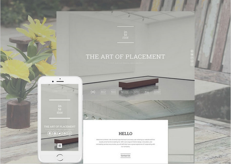 website builder template 15