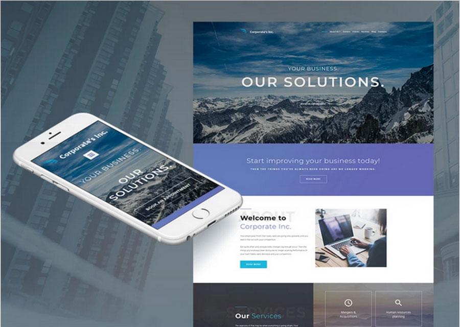 template website builder 16