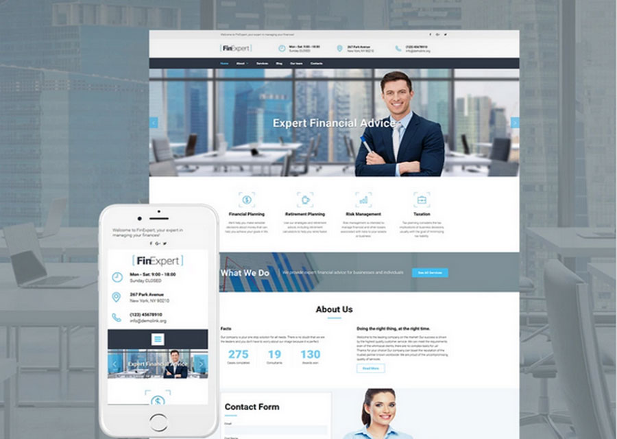 template website builder 6