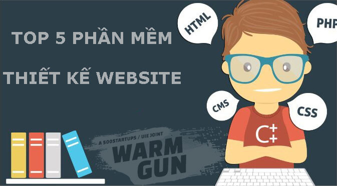 Top 5 phần mềm thiết kế web cho người không chuyên
